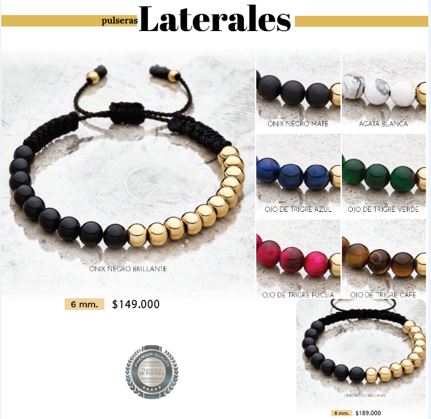 PULSERA BALINES CENTRALES